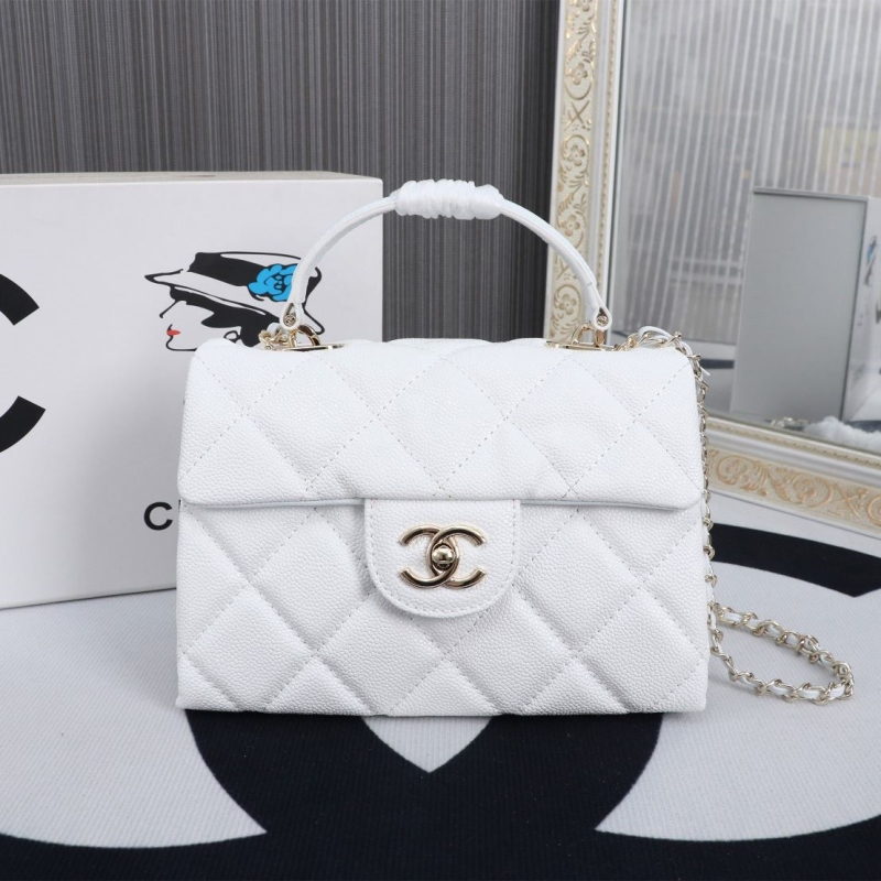 Ch**el top handle bags